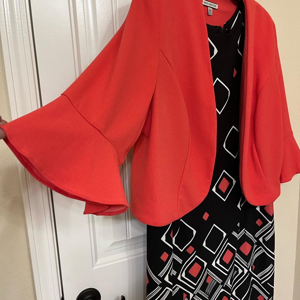 Maya Brooks 18W 2 piece dress